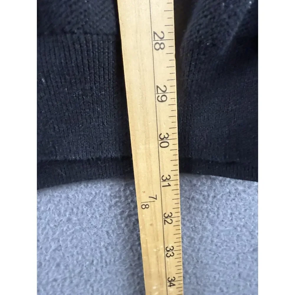 Polo Ralph Lauren Sweater Mens 2XL Black Pima Cotton Designer Preppy